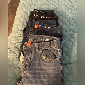 Boys size 12 straight jeans lot!